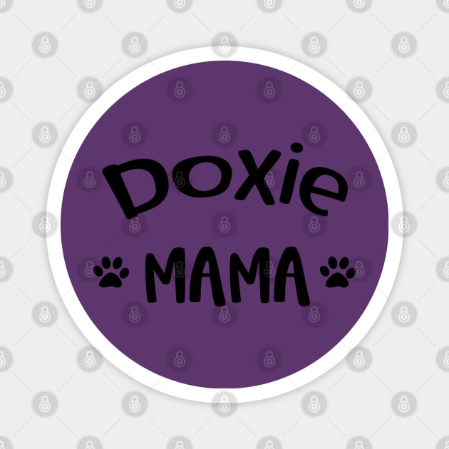 Doxie Daschund Mom Magnet by Imp's Dog House